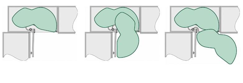 ~ Details zu LeMans Eckschrank Schwenkauszug Schwenktablar für 45er Küchen Eckschrank Schwenkauszug ~ Details zu LeMans Eckschrank Schwenkauszug Schwenktablar für 45er